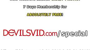 nympho teen riding bf's cock in kitchen – can you handle it?