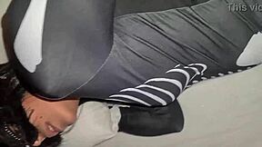 Slut Gets Fucked At Halloween Party