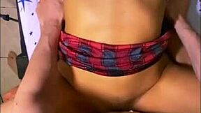 Popular teen skips class for boyfriend sex!