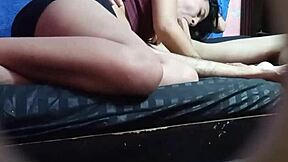 My Stepsister Sucks My Friend's Big Cock Hard - Romance With My Milf Stepsister And 18-Year-Old School Friend - Creampie Oral