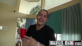 Is this the real slut party where carmen valentina and charity bang daya layne at the night club?