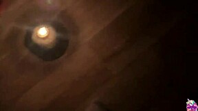 fucked sexy redhead on halloween, cum on face 😈