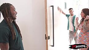 Did you arrange that interracial dp?