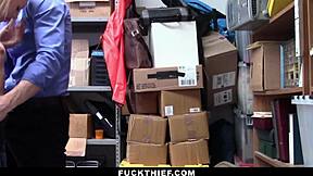 Officer decides to punish young 18+ thief for her crime - Zoey Clark