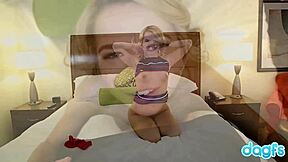 Alina West flaunts her tight body in a wild POV fuck with Dagfs.