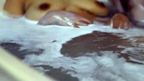 student kisses boyfriend passionately in apartment