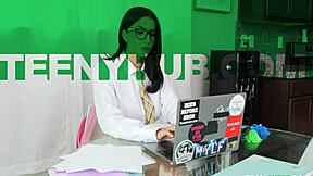 Roxie Sinner's Petite Body Gets Hardcore POV Action with Joshua Lewis