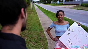 teen alicia reign drilled by tattooed guy in pov