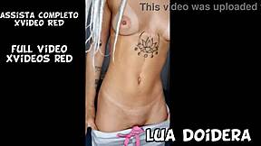 Lua Doidera Plays Alone At Home Until Orgasm With New Toy