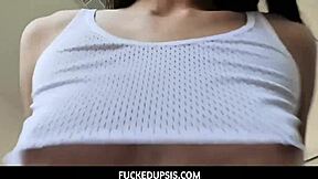 Naughty Teen Fucks Stepbro to Pay Rent?