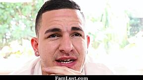 my slut stepsis hasn't gagged on a big cock in ages