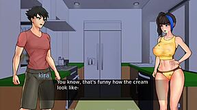 Confined With Goddesses Cap 20 - Mi Amiga Me Chupa La Polla En La Cocina