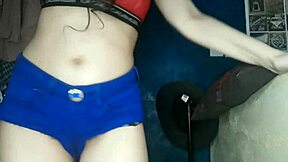 Can you handle this hot college babe with natural tits getting pounded?