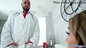 Teen Mackenzie Mace gets drilled hard by Doctor Danny Steele in reality