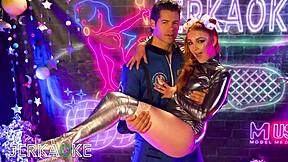 sexy babe armani dream gets fucked hard with big cock deepthroat!