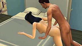 Young couple experiences passionate fuck with cum in mouth