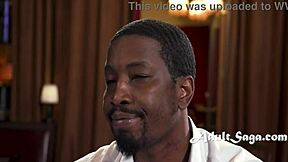 Does The Petite Dyke Ride Her BBC Boss For His Spunk?