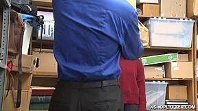 monica saige just spreads her legs and fucks balls deep in the shop.