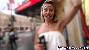 Teen lesbians lick and finger in POV!