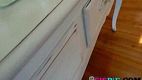 Brooke Haze experiences intense pleasure as cum fills her pussy