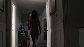 dharma jones gives hardcore blowjob and fucks with big tits in pov!