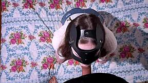 Stepsister Sweetmarta moves in and starts sucking my big cock right away