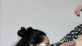 why is white moon sucking that guy?