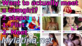 Hot Camgirl Wants To Practice Her Blowjob And Fucking Skills On Me