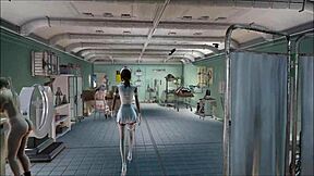 Nurse Strips And Teases Patient In Hospital!