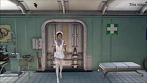 Nurse Strips And Teases Patient In Hospital!