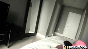 hey, check out this big tit latina taking white cock pov