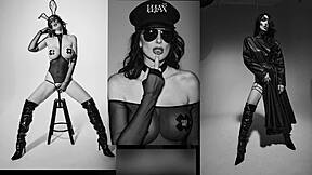 Liza, A Virgin Milf In Latex Heels, Humiliates With Her New Shoes Fetish