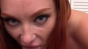 Busty redhead lacy lennon gets pounded outdoors 😍