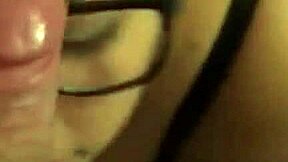 Hey, this Asian teen 18+ escort gives an amazing blowjob and takes a facial from her friend with glasses.