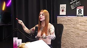 she wants to join suicidegirl and miss tattoo week in sheer red lingerie