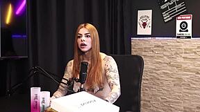 she wants to join suicidegirl and miss tattoo week in sheer red lingerie