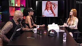 she wants to join suicidegirl and miss tattoo week in sheer red lingerie