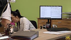 i asked for credit and spread my legs in the office