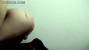 As a shemale teen, I'm inserting a dildo into my tight virgin ass, feeling every inch – ready for more?