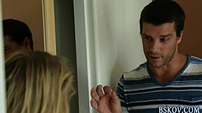 yo, check Dakota Skye getting a messy face cumshot!