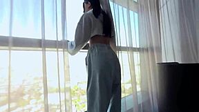 i'm yuki, busty dancer college girl getting doggystyled