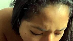 i give huge blowjob to big black cock pov