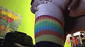 Very Cute Teen 18+ Emo Girl Fucks Webcam