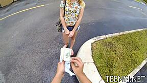 Teen Lucy Tyler in Street Hardcore Scene