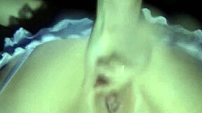 He gives it to me from behind and I release a good stream