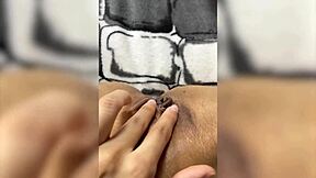 Naughty Kitty Plays In Pink Leggings