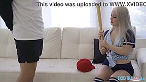 Blonde Exxxtra Teen 18+ Haley Spades Pussy Pounded Well By Hard Dick Billy Boston