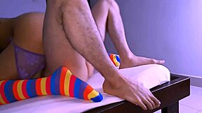 Student and friend's mom have unique experiences in apartment