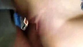 fuck me hard before the police arrive, this brunette teen with tattoos and natural tits is ready for bdsm blowjob