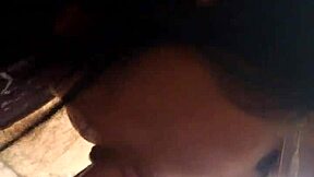 I watch Allyson Serrano swallow Billy Preston's hard cock.